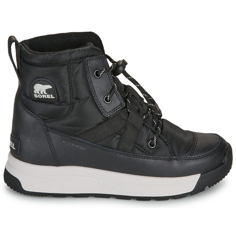 Sorel YOUTH WHITNEY III MID WP Nero Scarpe da neve Bambina - 2